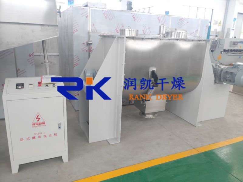 潤凱牌臥式螺帶混合機制作完工！